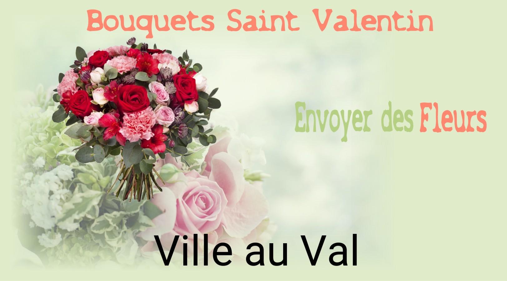 Roses de Saint-Valentin livrées à Ville-au-Val